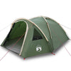 Tent with Roof Green Medium Polyester and fibreglass