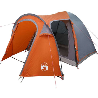 Dome Tent Dome with Roof Grey and Orange 384 x 254 x 170 cm