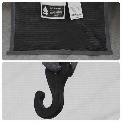 Inner Tent Black 208 x 140 x 175 cm Mesh