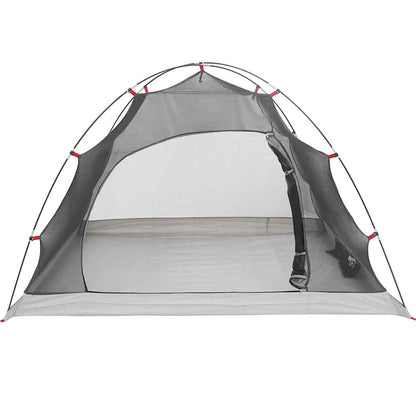 Tent with Roof with Storage Grey and Black 236 x 150 x 136 cm