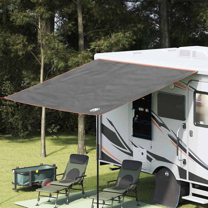 Water Resistant Tarp with Roof Grey and Orange 240 x 300 cm