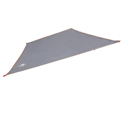 Water Resistant Tarp with Roof Grey and Orange 240 x 300 cm