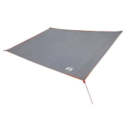 Water Resistant Tarp with Roof Grey and Orange 240 x 350 cm