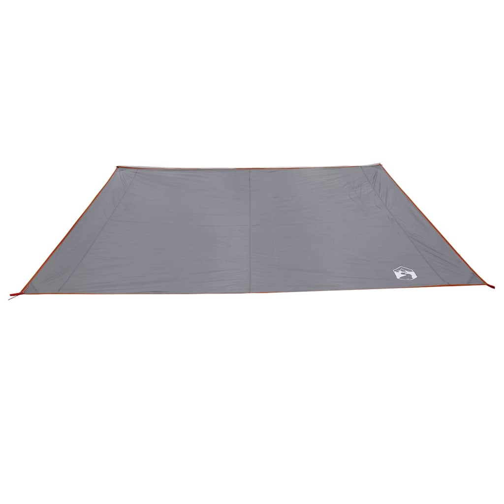 Water Resistant Tarp with Roof Grey and Orange 240 x 350 cm