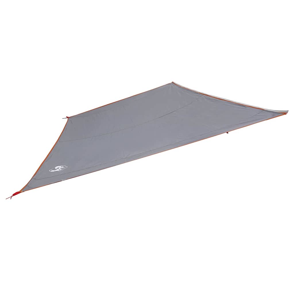 Water Resistant Tarp with Roof Grey and Orange 240 x 350 cm