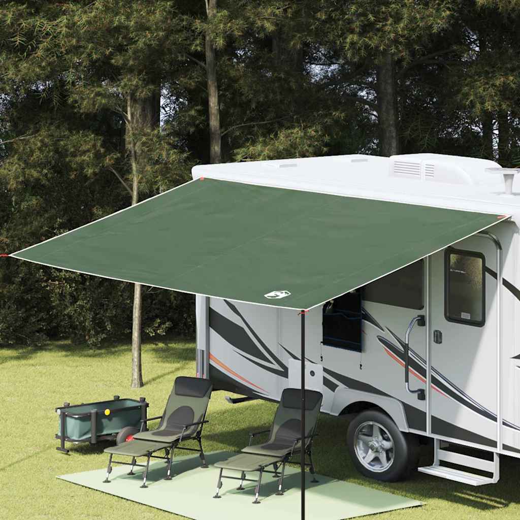 Water Resistant Tarp -Person 240 x 460 cm Waterproof Green