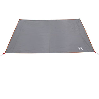 Water Resistant Tarp with Roof Grey and Orange 240 x 460 cm