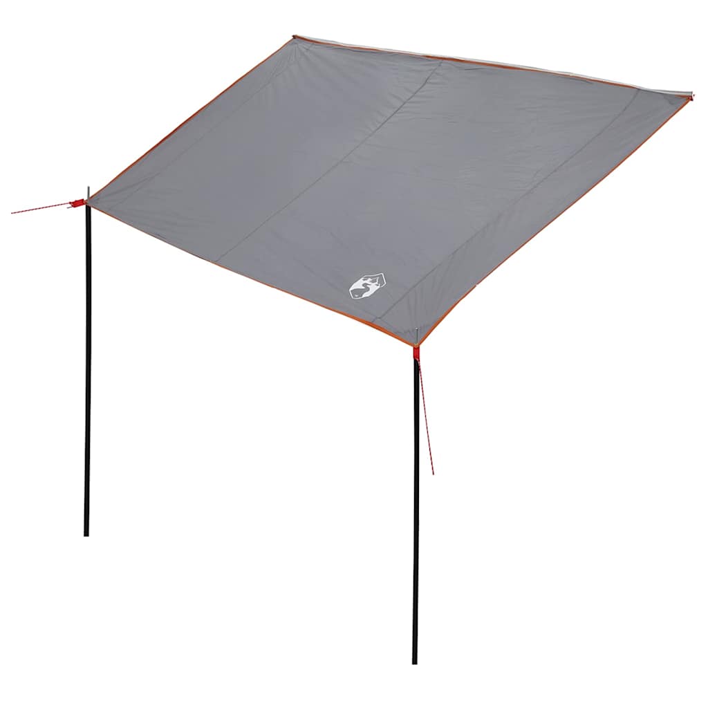 Caravan Awning -Person 240 x 300 cm Grey and Orange Taffeta