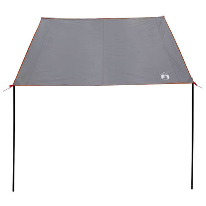 Caravan Awning -Person 240 x 300 cm Grey and Orange Taffeta