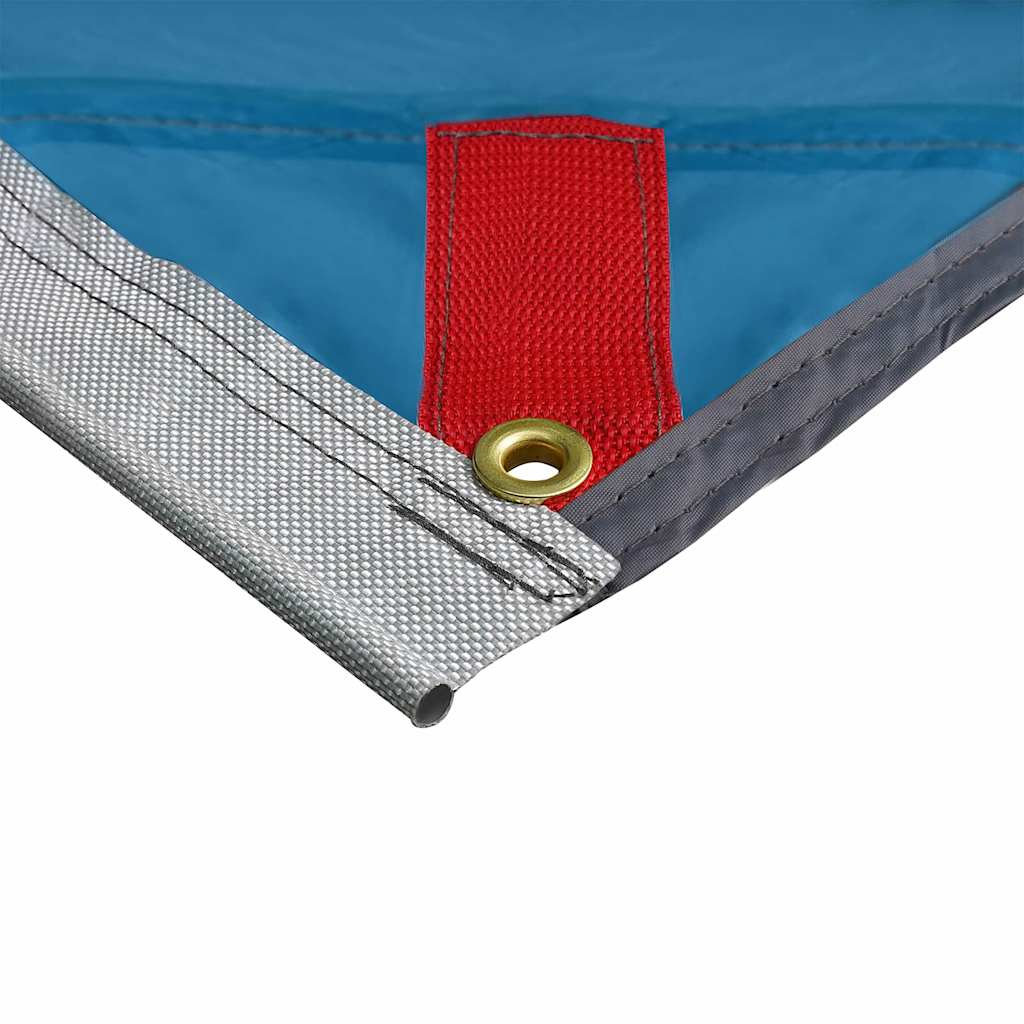 Caravan Awning -Person 240 x 460 cm Waterproof Blue Taffeta