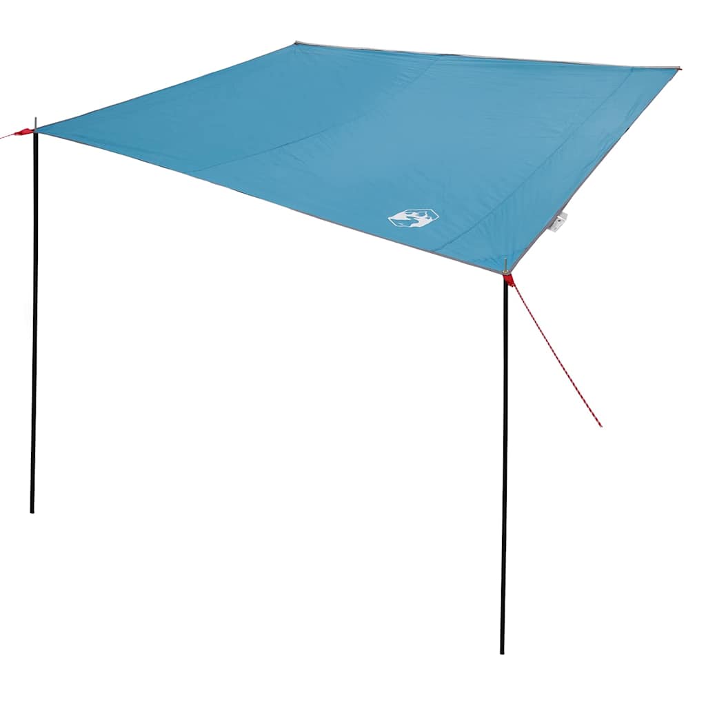 Caravan Awning -Person 240 x 460 cm Waterproof Blue Taffeta