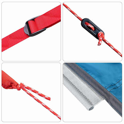 Water Resistant Tarp with Roof 302 x 240 x 240 cm