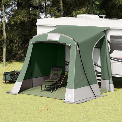 Tent with Roof Other with Air Vent Green and Black 285 x 255 x 245 cm Polyester