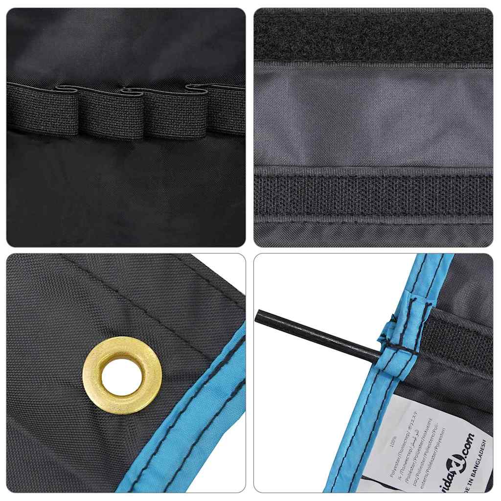 Storage Bag with Storage Black and Blue 125 x 48 cm Oxford