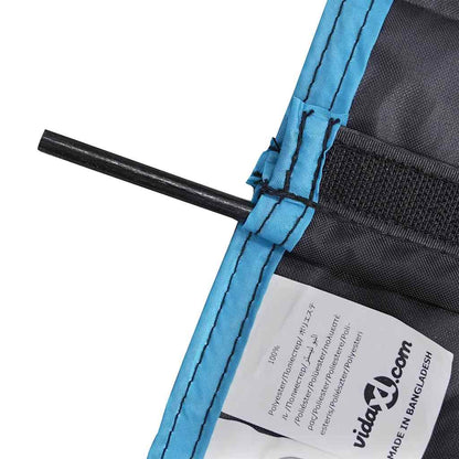 Storage Bag with Storage Black and Blue 63.5 x 40 cm Oxford
