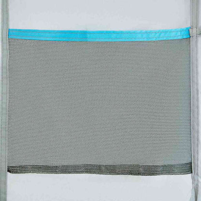 Hanging Tent Organiser Grey and Blue 320 x 182 cm Oxford