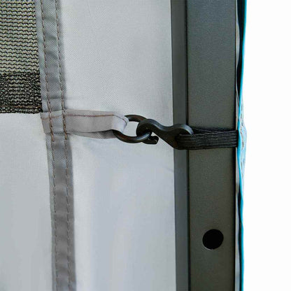 Hanging Tent Organiser Grey and Blue 320 x 182 cm Oxford