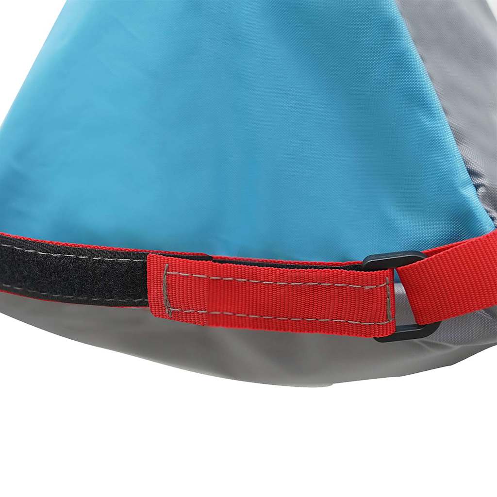Storage Bag 4 pcs Grey and Blue 24 x 16 x 24 cm Oxford