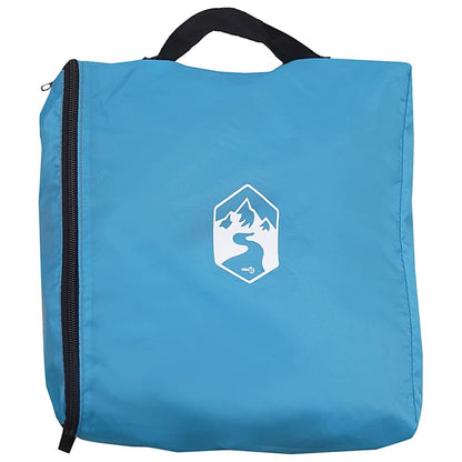 Storage Bag 4 pcs Grey and Blue 24 x 16 x 24 cm Oxford