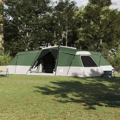 Family Tent with Roof Green 833 x 585 x 216 cm Taffeta
