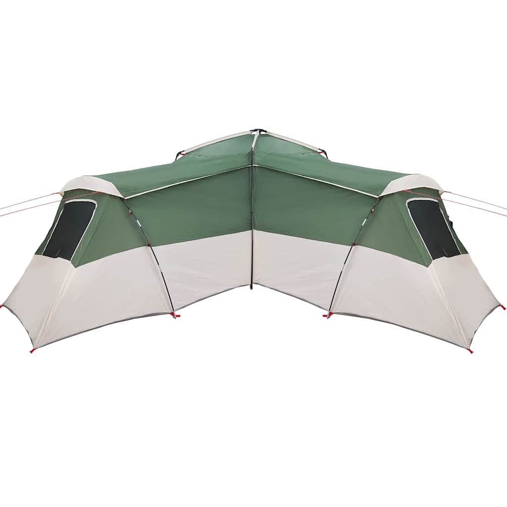 Family Tent with Roof Green 833 x 585 x 216 cm Taffeta