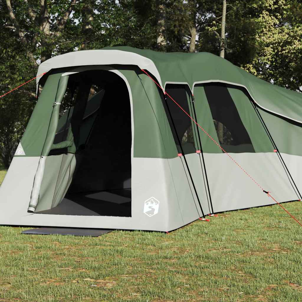 Family Tent with Roof Green 762 x 655 x 218 cm Taffeta
