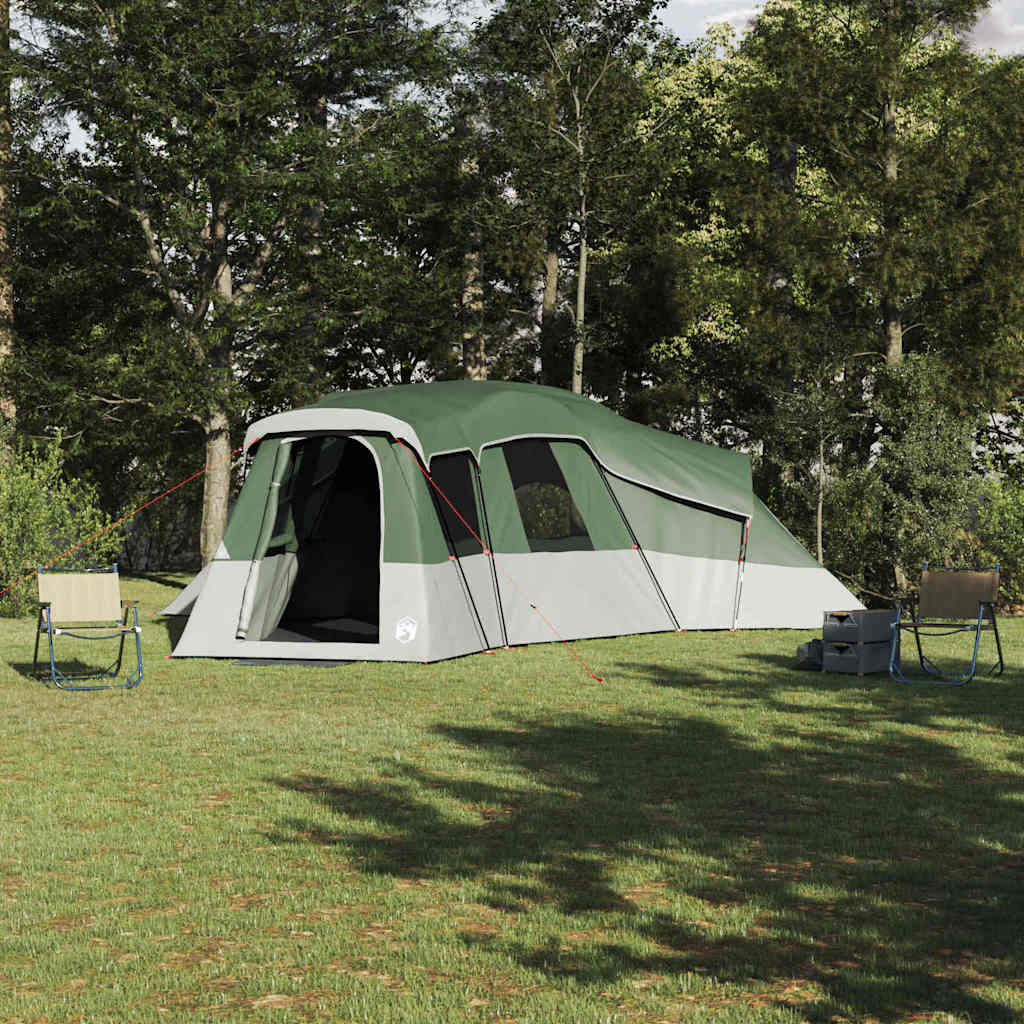 Family Tent with Roof Green 762 x 655 x 218 cm Taffeta