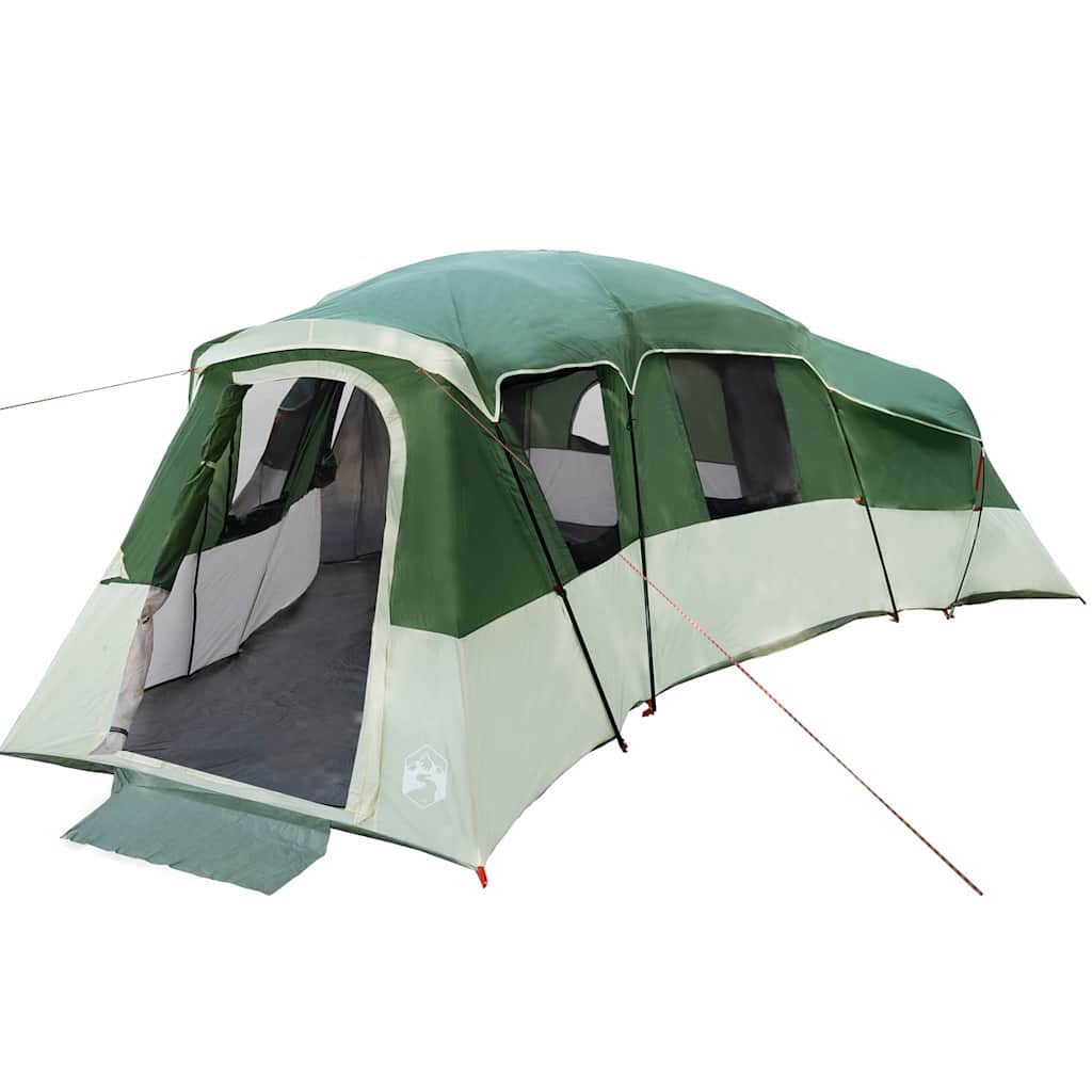 Family Tent with Roof Green 762 x 655 x 218 cm Taffeta