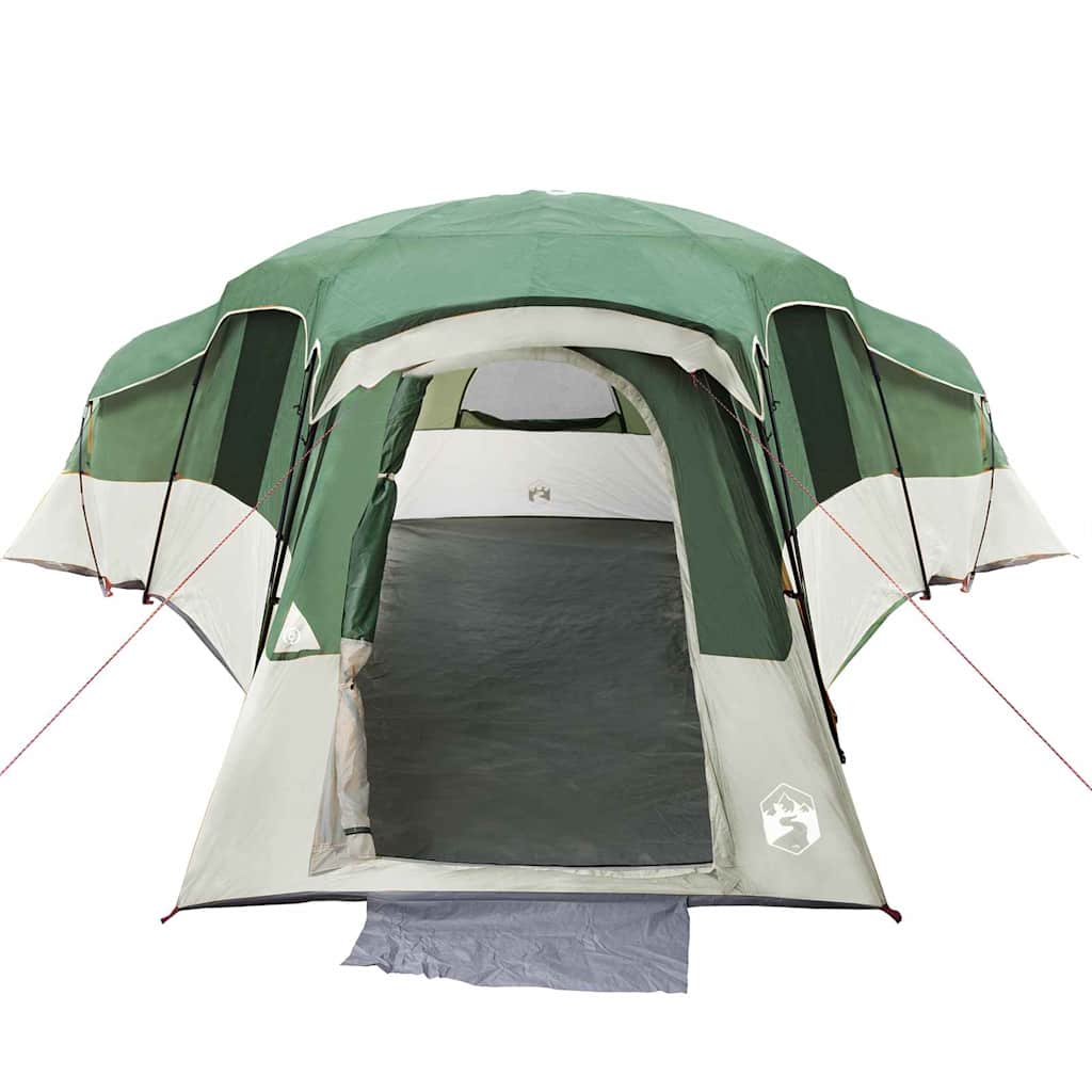 Family Tent with Roof Green 762 x 655 x 218 cm Taffeta