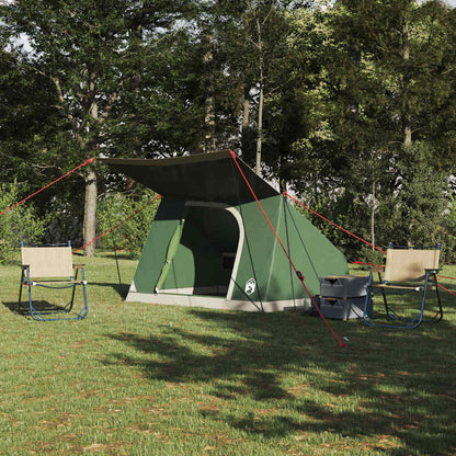 Camping Tent with Roof Green 282 x 225 x 154 cm Taffeta