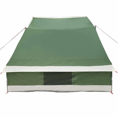 Camping Tent with Roof Green 282 x 225 x 154 cm Taffeta