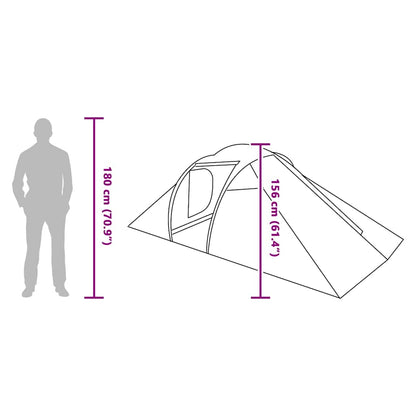 Tunnel tent with Roof Blue 510 x 240 x 156 cm Taffeta