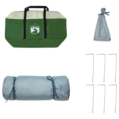 Inner Tent with Roof Green 290 x 288 x 234 cm Taffeta
