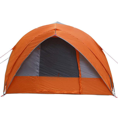 Tunnel tent Grey and Orange 410 x 285 x 198 cm Taffeta