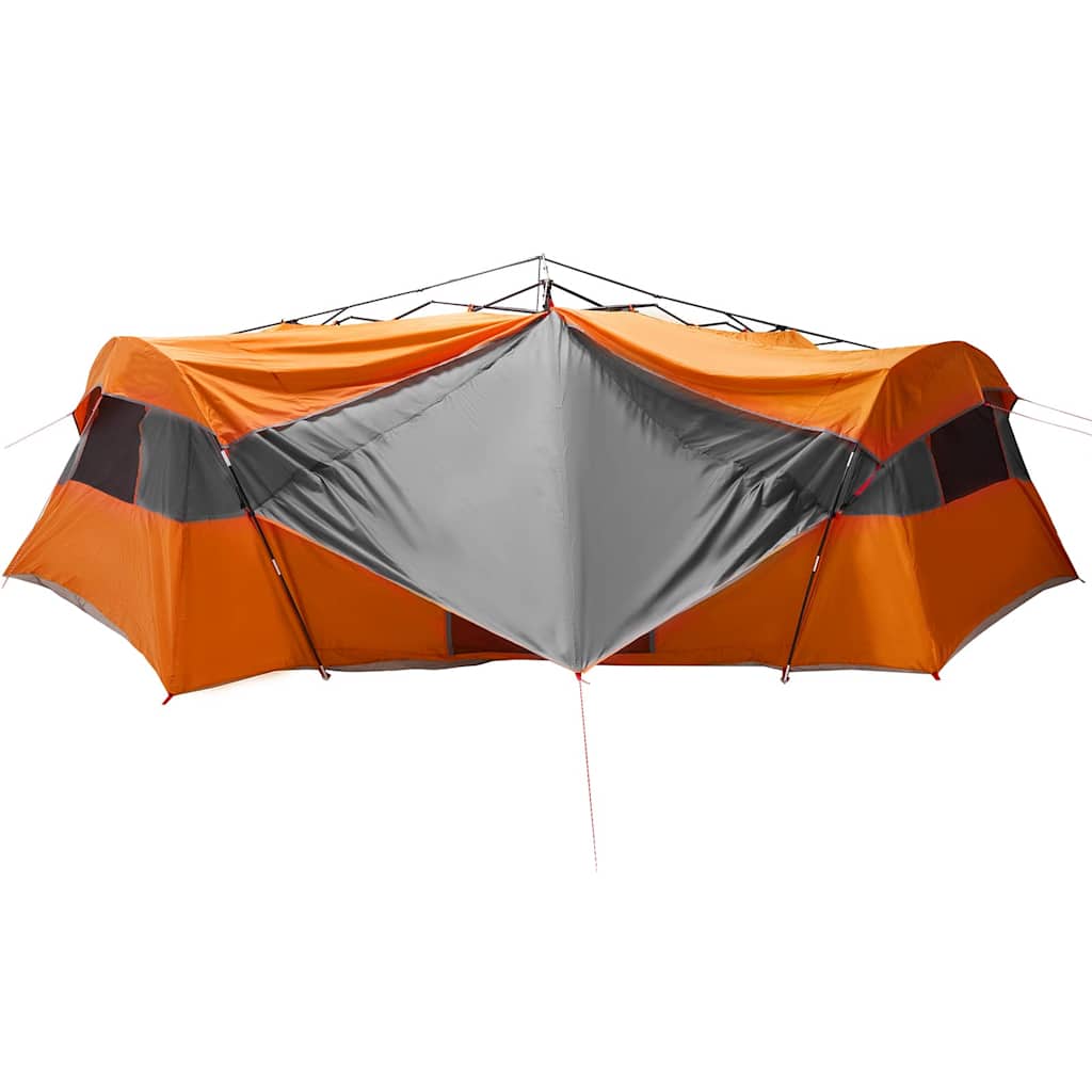Inner Tent with Roof Grey and Orange 520 x 520 x 190 cm Taffeta