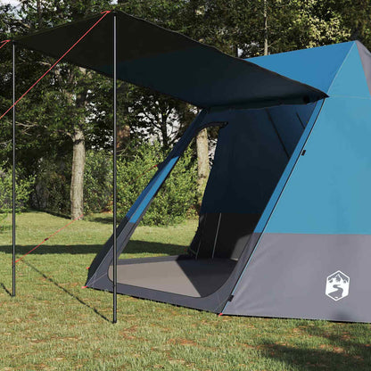 Camping Tent with Roof Blue 482 x 360 x 227 cm Taffeta