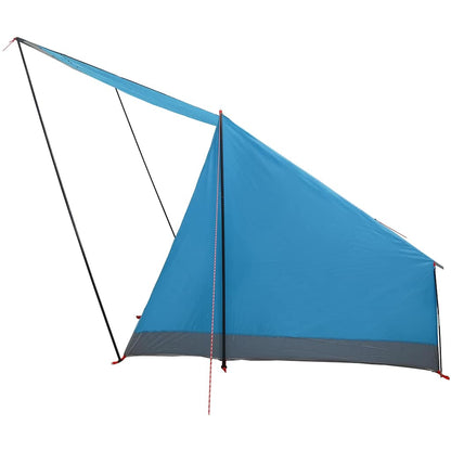 Camping Tent with Roof Blue 223 x 163 x 130 cm Taffeta