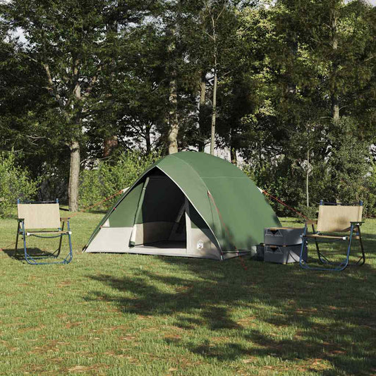 Camping Tent 2-Person Waterproof Green Taffeta