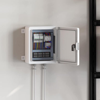 Control Cabinet Grey 32 x 13 x 30 cm ABS Plastic