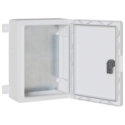 Control Cabinet Grey 32 x 13 x 33 cm ABS Plastic
