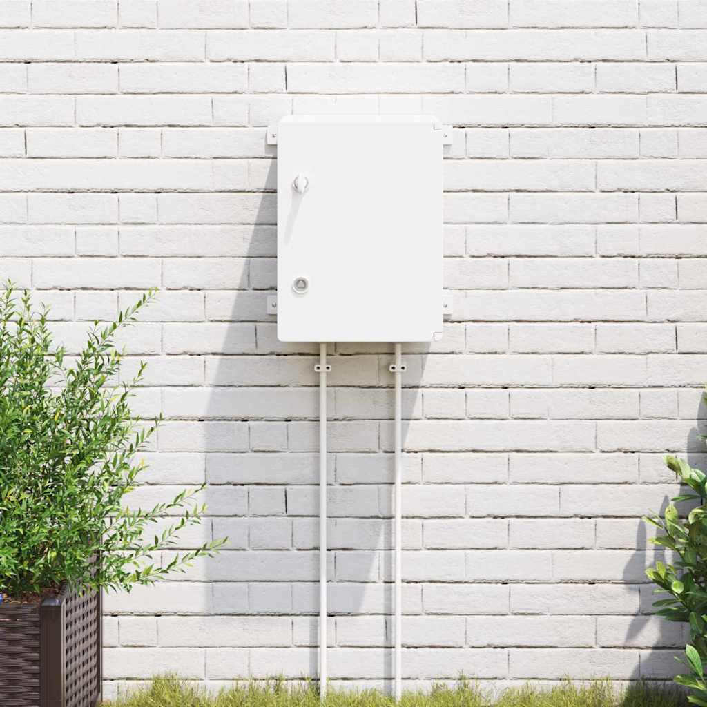 Control Cabinet Grey 37 x 16.5 x 40 cm ABS Plastic