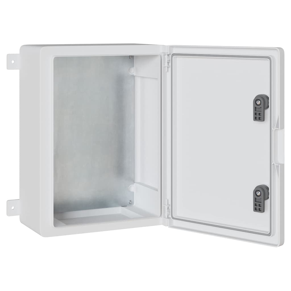 Control Cabinet Grey 37 x 16.5 x 40 cm ABS Plastic