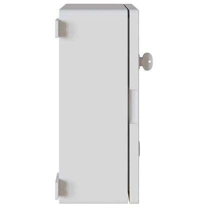 Control Cabinet Grey 37 x 16.5 x 40 cm ABS Plastic