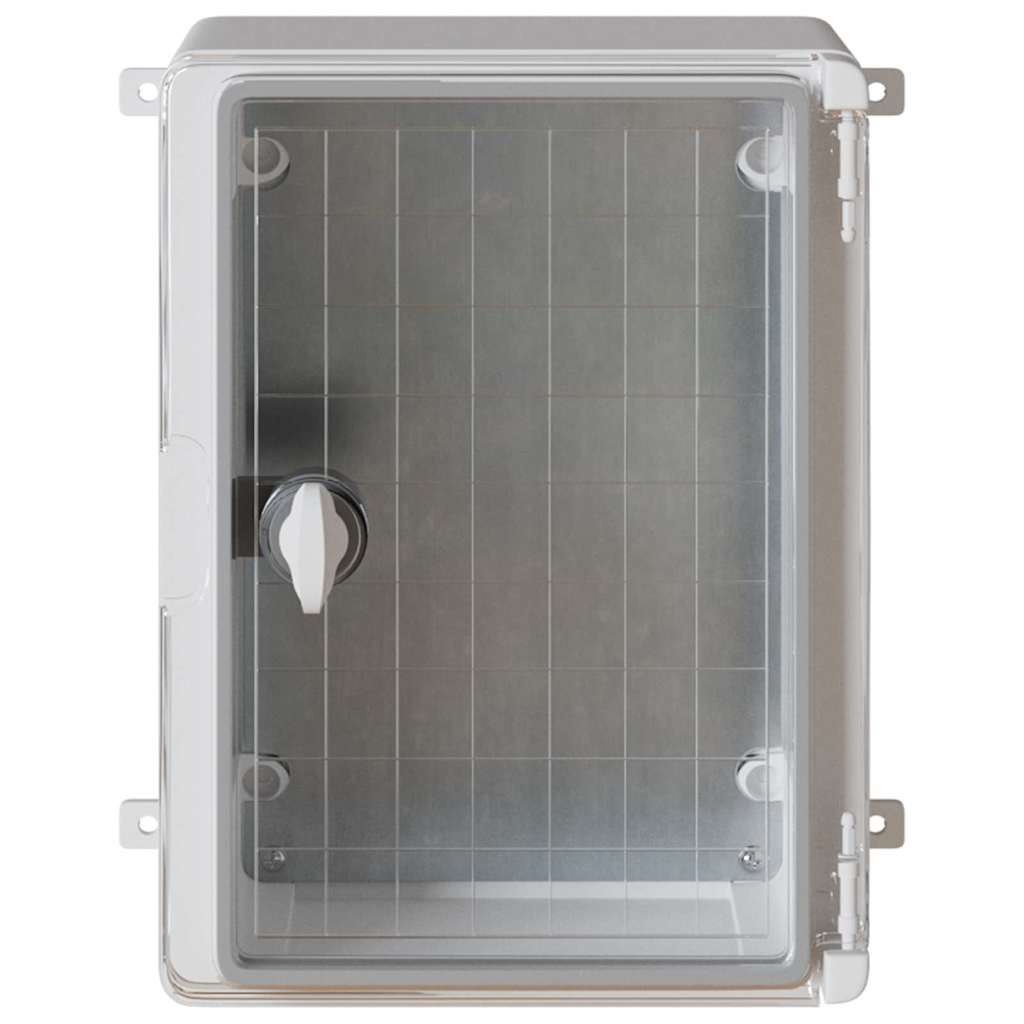 Control Cabinet Grey 28 x 13 x 28 cm ABS Plastic
