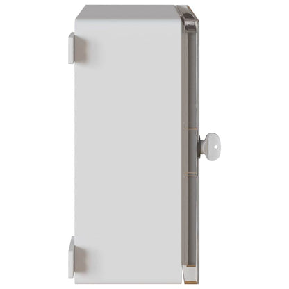 Control Cabinet Grey 37 x 16.5 x 35 cm ABS Plastic