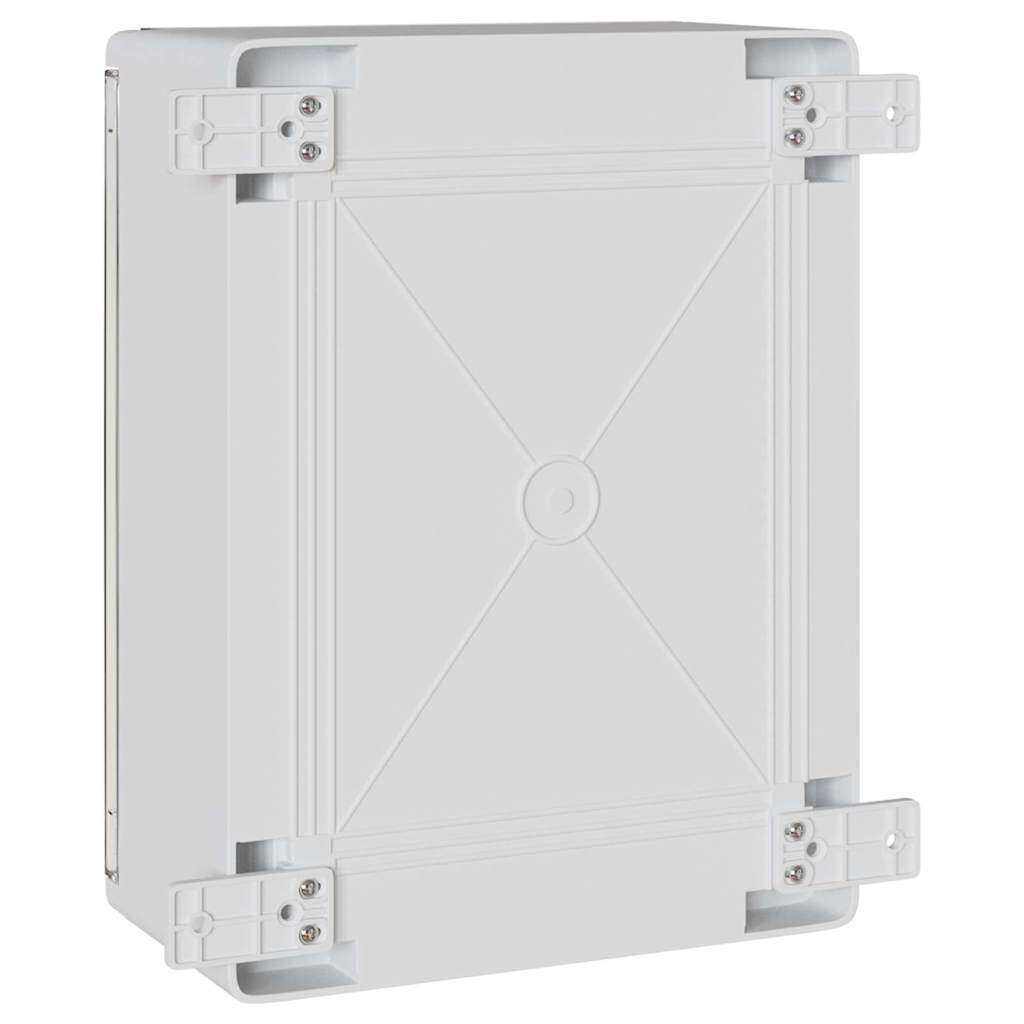 Control Cabinet Grey 37 x 16.5 x 40 cm ABS Plastic