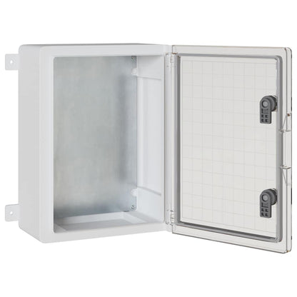 Control Cabinet Grey 37 x 19.5 x 40 cm ABS Plastic