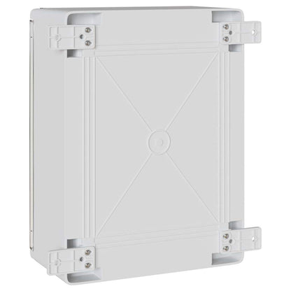 Control Cabinet Grey 37 x 19.5 x 40 cm ABS Plastic
