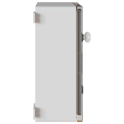 Control Cabinet Grey 37 x 19.5 x 40 cm ABS Plastic