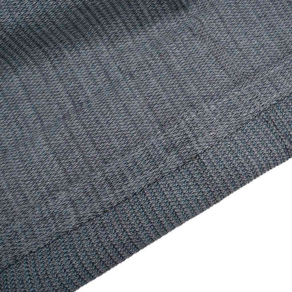 Tent Carpet Folding Blue and Grey 300 x 200 cm Polyethylene